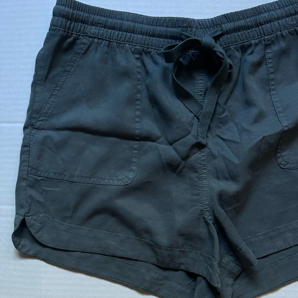 Be Cool Tencel Drawstring With Pockets Shorts in Dark Olive Sz L - Picture 6 of 9